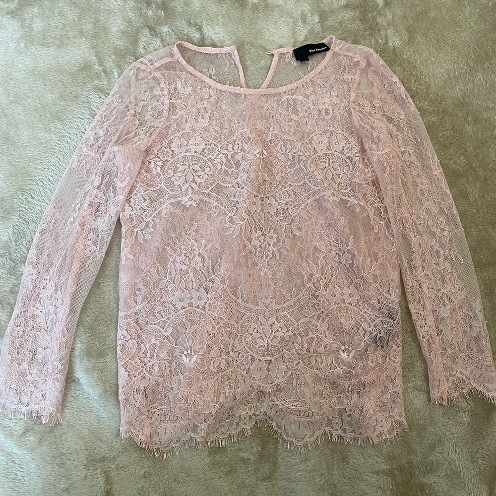 The Koopies White Lace Blouse